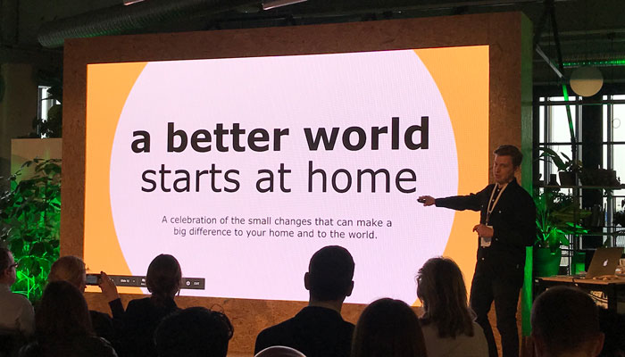 Sustainability focused talks at Ikea's One Home One Planet Summit in Kaarst Germany