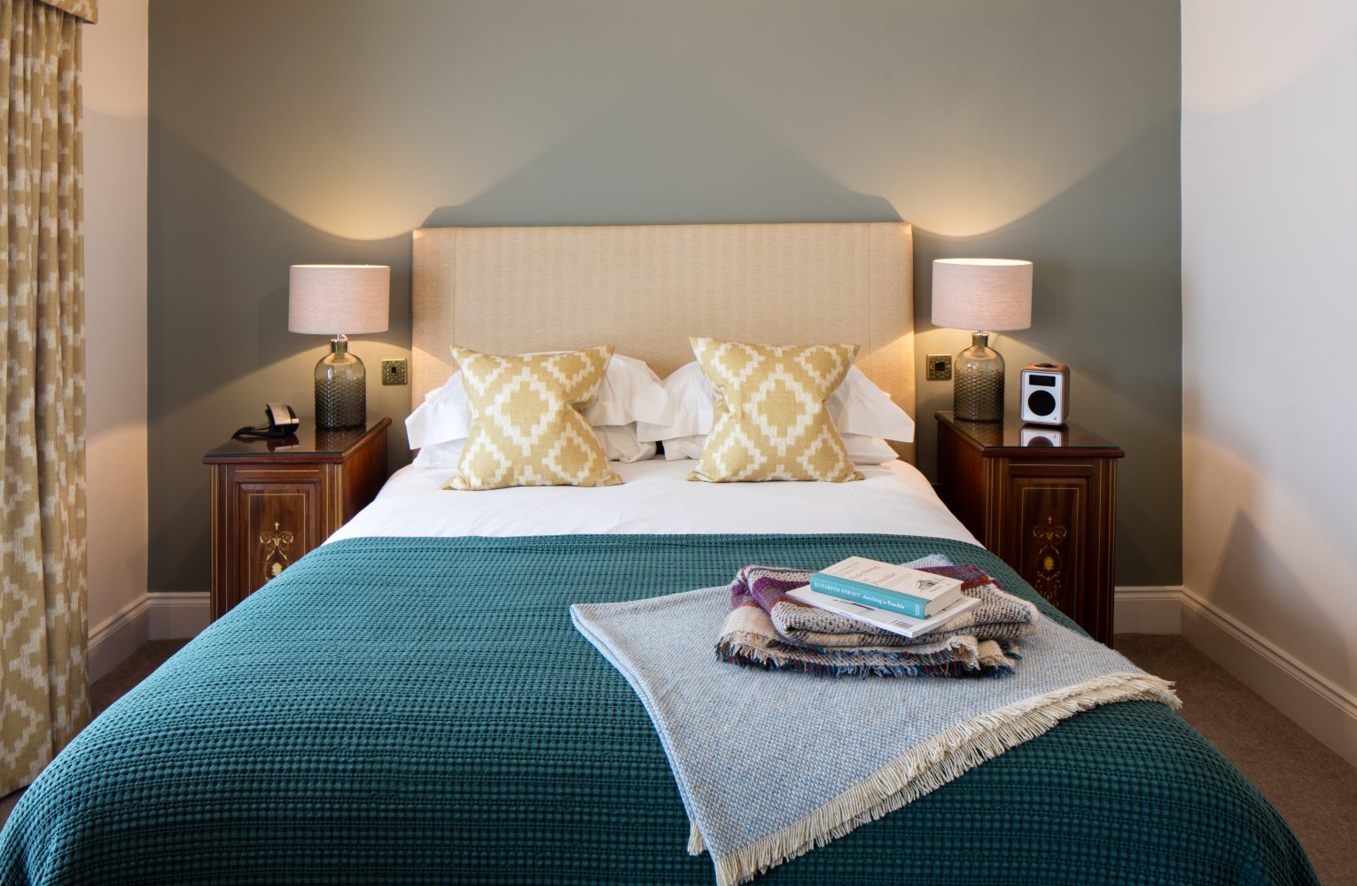 Image of bedroom from Another Place, The Lake, Hotel, Restaurant and Spa Design.